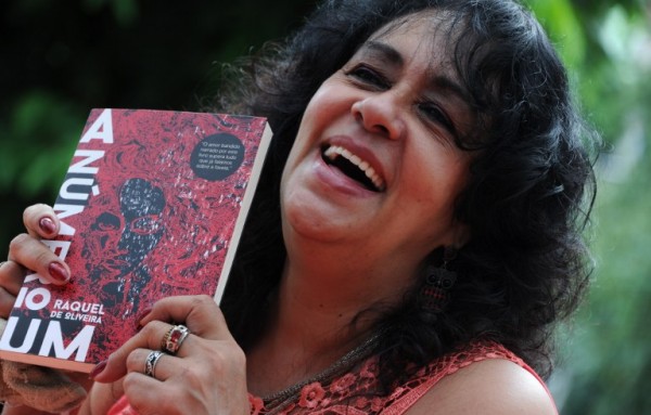 Raquel de Oliveira at her book launch. (Picture Courtesy: AFP) Raquel de Oliveira at her book launch. (Picture Courtesy: AFP)